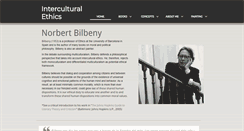 Desktop Screenshot of norbertbilbeny.com