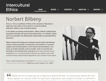 Tablet Screenshot of norbertbilbeny.com